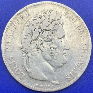 5 francs Louis Philippe I 1835 A