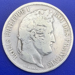 5 francs Louis Philippe 1831 W argent