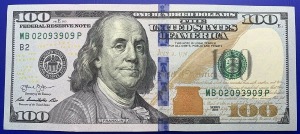 Etats-Unis, USA, K DALLAS, Billet 100 dollars 2013